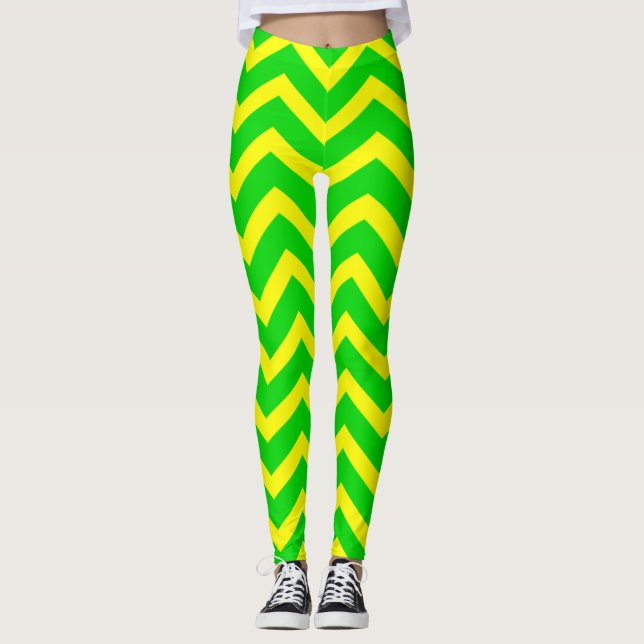 CKC-Zickzack LEGGINGS (Vorderseite)