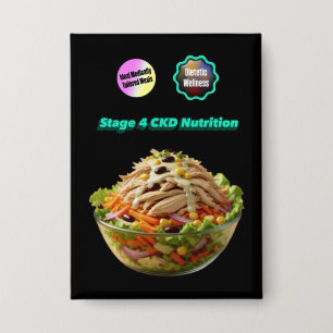 CKD-Stadium 4 Mahlzeiten-Inspirations-Kunstwerk 1 Button