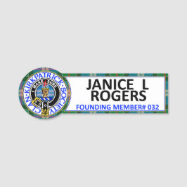CKS NAME BADGE #032 JANICE L ROGERS NAMENSSCHILD