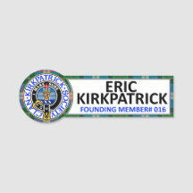 CKS NAMENSSCHILD #016 ERIC KIRKPATRICK