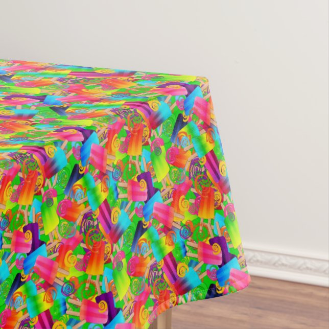 CKS-Wirbel, NEON-52x70 BAUMWOLLE Tischdecke (Beispiel)