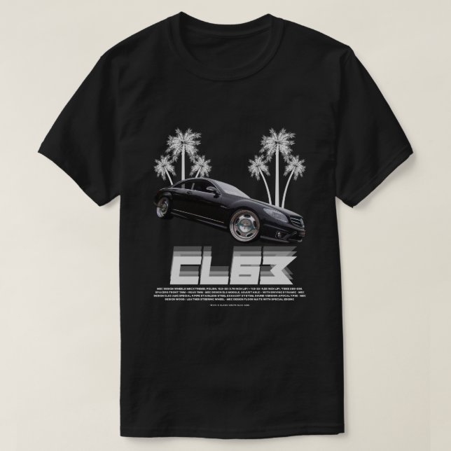 CL65 - Organic Value T-Shirt, 187 style, AMG T-Shirt (Design vorne)