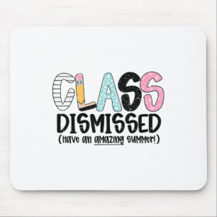 Cl entlassen letzten Schulkid-Lehrer-Sommer Mousepad