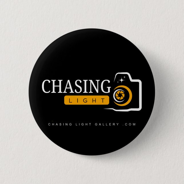 "CL"-Logo | Runder Knopf Button (Vorderseite)