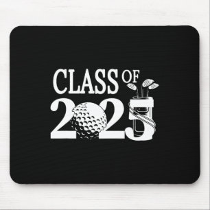 Cl of 2025 Abschluss Senior Golfer Golf Player Gr Mousepad