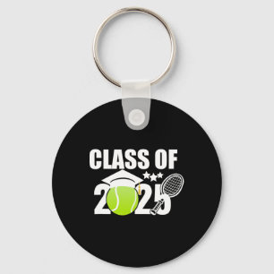 CL of 2025 Abschluss Senior Tennis Player Geschenk Schlüsselanhänger