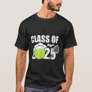 CL of 2025 Abschluss Senior Tennis Player Geschenk T-Shirt