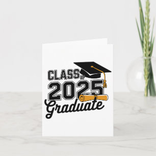 Cl of 2025 Graduate 2025 Abschluss Senior 2025 Karte