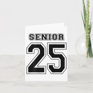 CL of 2025 High School Senior 25 on Ck Abschluss Karte