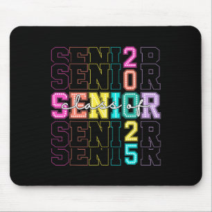 Cl of 2025 Senior 2025 Abschluss Funny Mens Women Mousepad