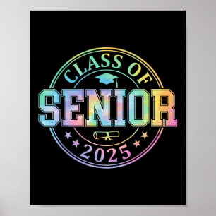 Cl of 2025 Senior 2025 Abschluss Funny Mens Women Poster