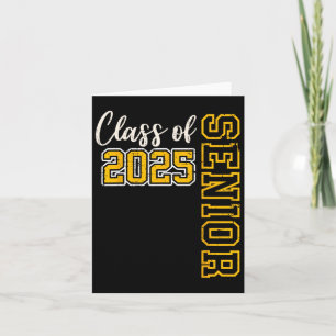 CL of 2025 Senior 25 High School Abschluss Black Karte