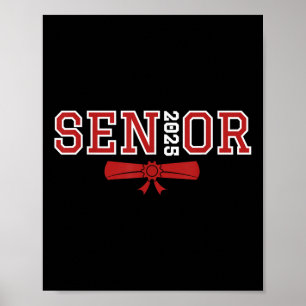 CL of 2025 Senior - High School Abschluss 2025 Poster