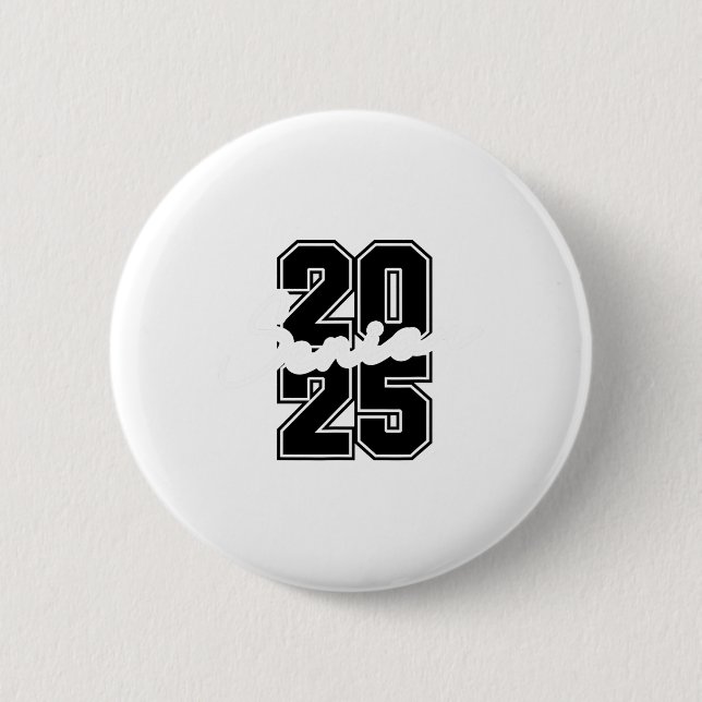 CL of 2025 Senior High School Uni-Abschluß W Button (Vorderseite)