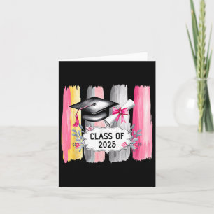 CL of 2025 Women Abschluss Senior High School Col Karte