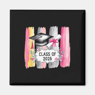 CL of 2025 Women Abschluss Senior High School Col Magnet
