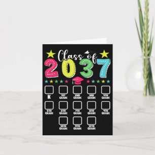 CL of 2037 Abschluss Checklist Kindergarten 12. Karte