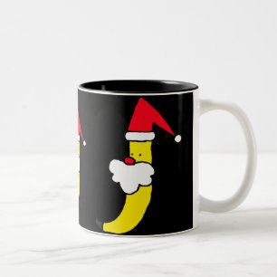 CL Sankt-Bananen-schwarzer Kaffee-Tasse Zweifarbige Tasse