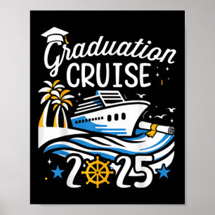 Cl von 2025 Abschluss Cruise für Senioren Poster