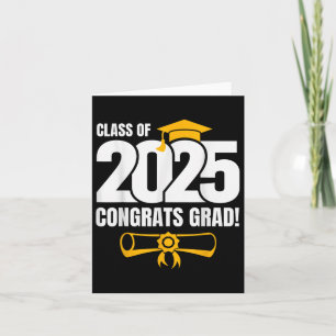 Cl von 2025 Abschluss Glückwunsch Grad 2025 Senior Karte