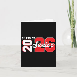 CL von 2026 Senior 2026 Back to School 2026 and Gr Karte