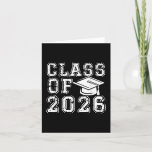 CL von 2026 Senior Back to School Abschluss 2026 Karte
