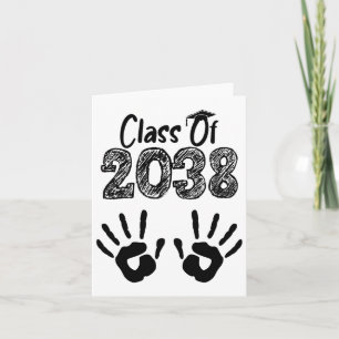 Cl von 2038 wächst mit dem Handprint meines Shirts Karte