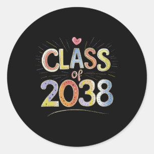 Cl von 2038 wächst mit meinem Abitur am 12. Runder Aufkleber