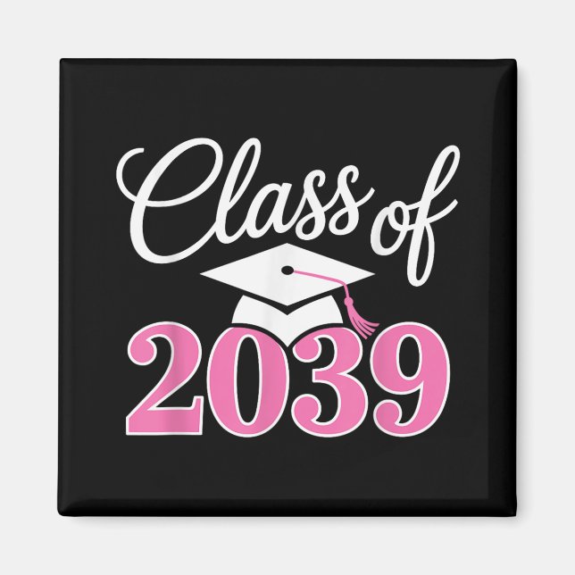 Cl von 20 mit meinem Kindergarten wachsen Pink Coq Magnet (Vorne)