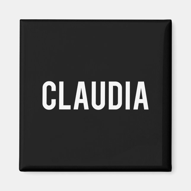 Cla - Cool New Funny Name Fan Gift Tee  Magnet (Vorne)
