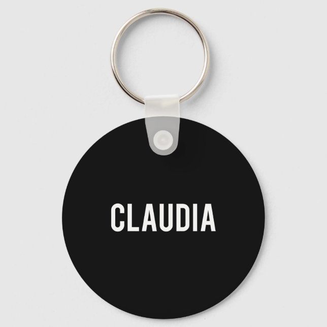 Cla - Cool New Funny Name Fan Gift Tee  Schlüsselanhänger (Vorderseite)