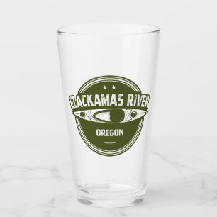 Clackamas Fluss Oregon Kayaking Glas