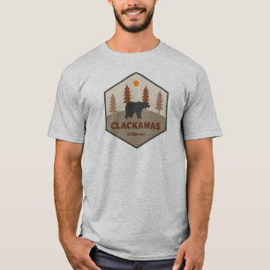 Clackamas-Wilderness Oregon Bär T-Shirt