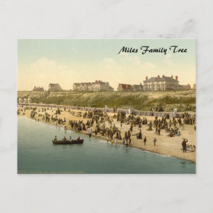 Clacton-on-Sea Beach I, Essex, England Postkarte