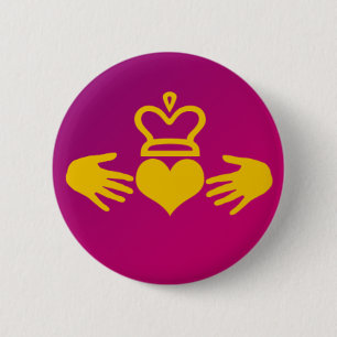 Claddagh Button