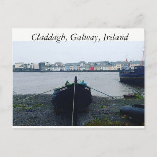 Claddagh, Galway, Irland Postkarte