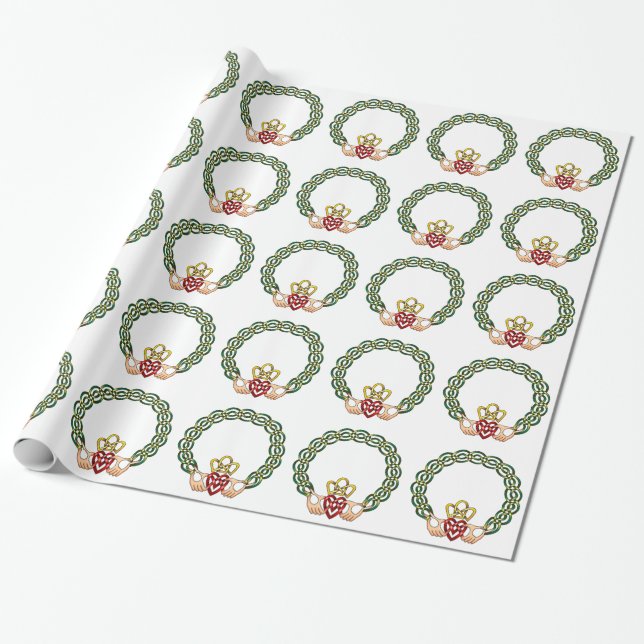 Claddagh Geschenkpapier (Ungerollt)