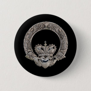 Claddagh Knöpfe Button
