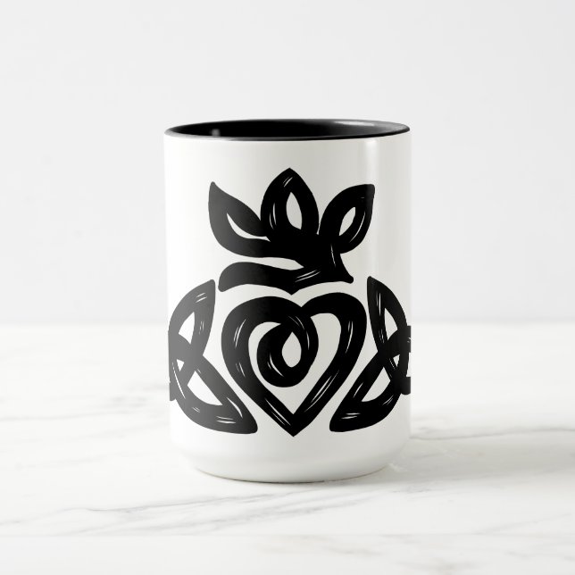 Claddagh Ring-Tasse Tasse (Zentrum)