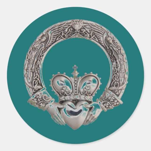 Claddagh Stickers (Vorderseite)