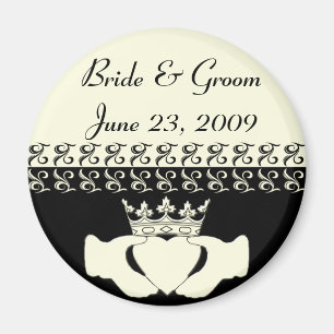 Claddagh Wedding Einladung Set Magnet