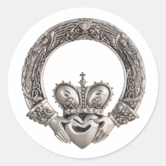 Claddagh Wedding Einladungen Umschlag Aufkleber