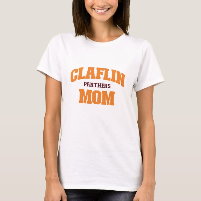 Claflin Panthers Mama T-Shirt (Vorderseite)