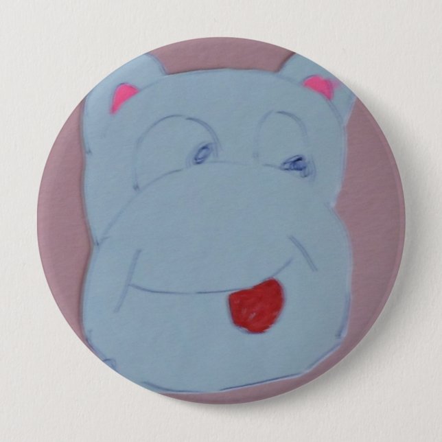 Claire Giant, 10,2 cm (4") Rund Abzeichen Button (Vorderseite)