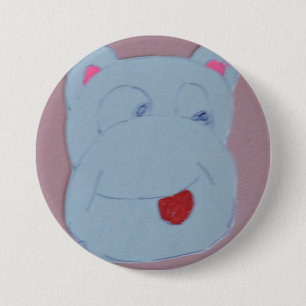 Claire Large, 7,6 cm (3") Runder Abzeichen Button