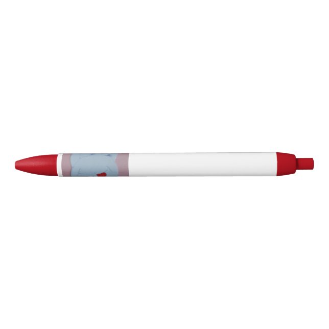 Claire Red Trim Pen Kugelschreiber (Vorderseite)