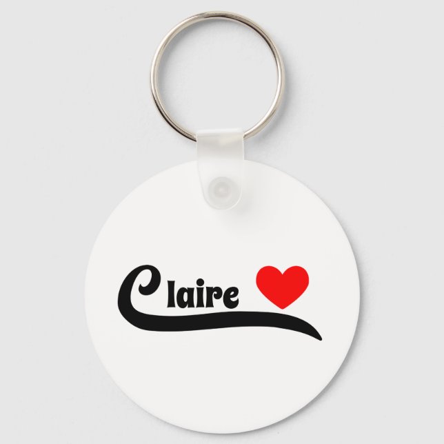 Claire Schlüsselanhänger (Vorderseite)