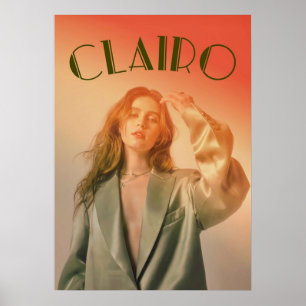 Clairo  green  poster