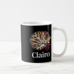 Clairo sagt eine Katze Kaffeetasse