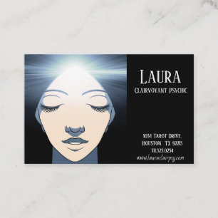 Clairvoyant Psychische Tarot Energy Business Card Visitenkarte